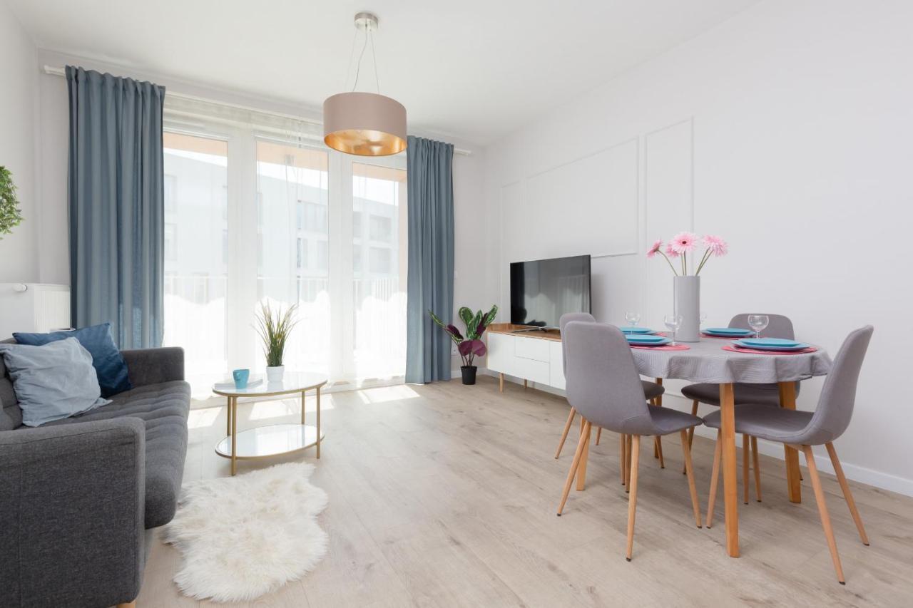 Modern Apartment With Balcony Warsaw Mokotow Aignera By Noclegi Renters Exterior photo
