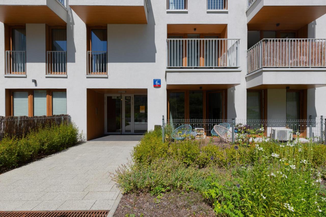 Modern Apartment With Balcony Warsaw Mokotow Aignera By Noclegi Renters Exterior photo